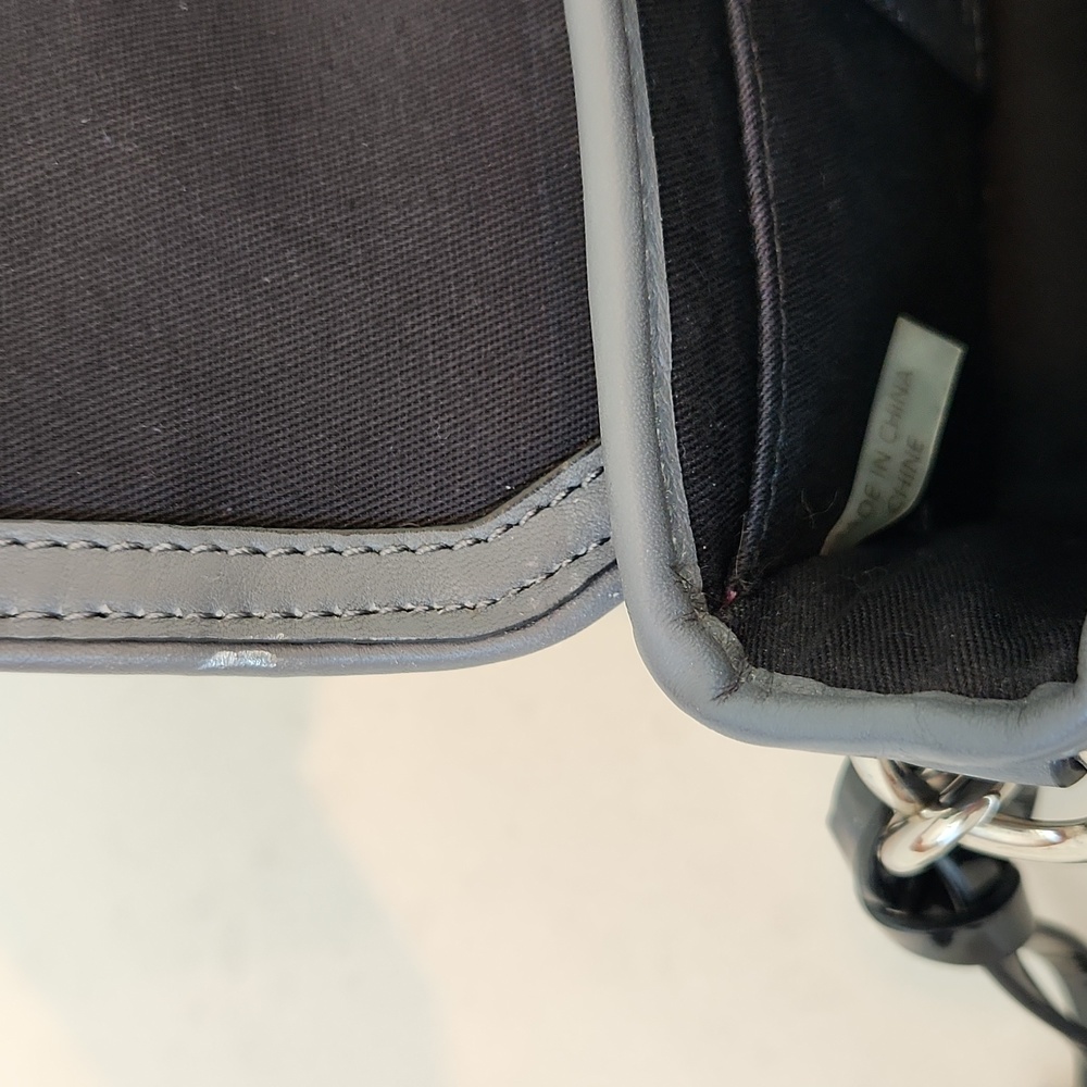 Coach Legacy Penny Two-Tone Quilt Crossbody - Picture 8 of 12